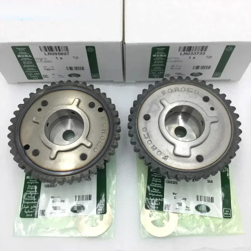 

VVT Intake Exhaust Camshaft Sprocket Actuator for LAND ROVER LR2 Evoque Discovery Sport Jaguar LR095897 033733 CJ5E6C524AE 525AE