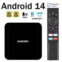 TV Box Allwinner H313 Quad Core TV98 ATV Plus 5G Dual Wifi BT5.0 Android 14 Support Smart Voice control Player 8K 4K Set Top Box