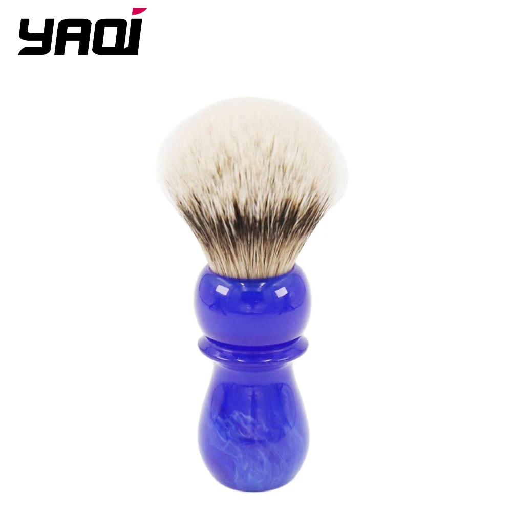 yaqi-24mm-blue-handle-silvertip-badger-hair-mens-shaving-brush-facial-beard-cleaning-appliance-shave