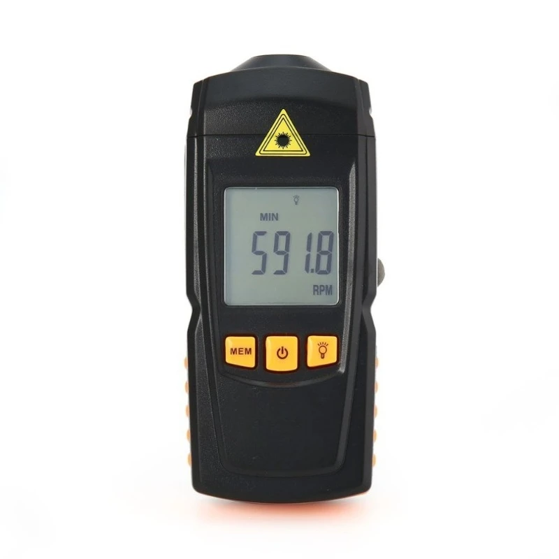 

Tachometer Non-contact photoelectric tachometer Engine digital speed measurement English version