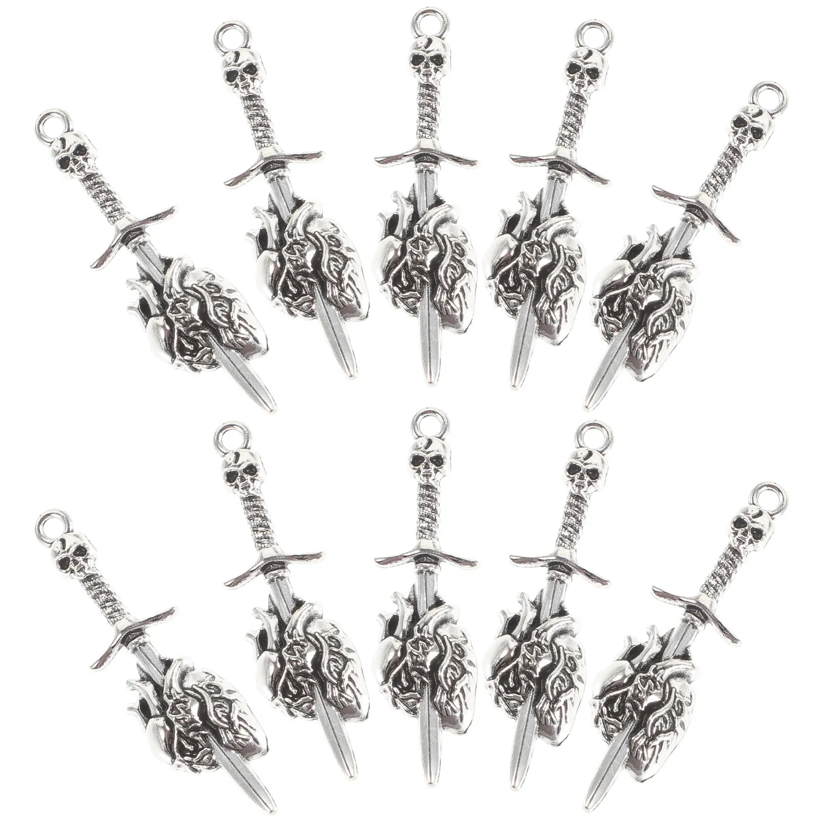 

10 шт. уникальные подвески-подвески, ожерелье, браслет, украшения, Хэллоуин, ремесла, принадлежности для изготовления ювелирных изделий