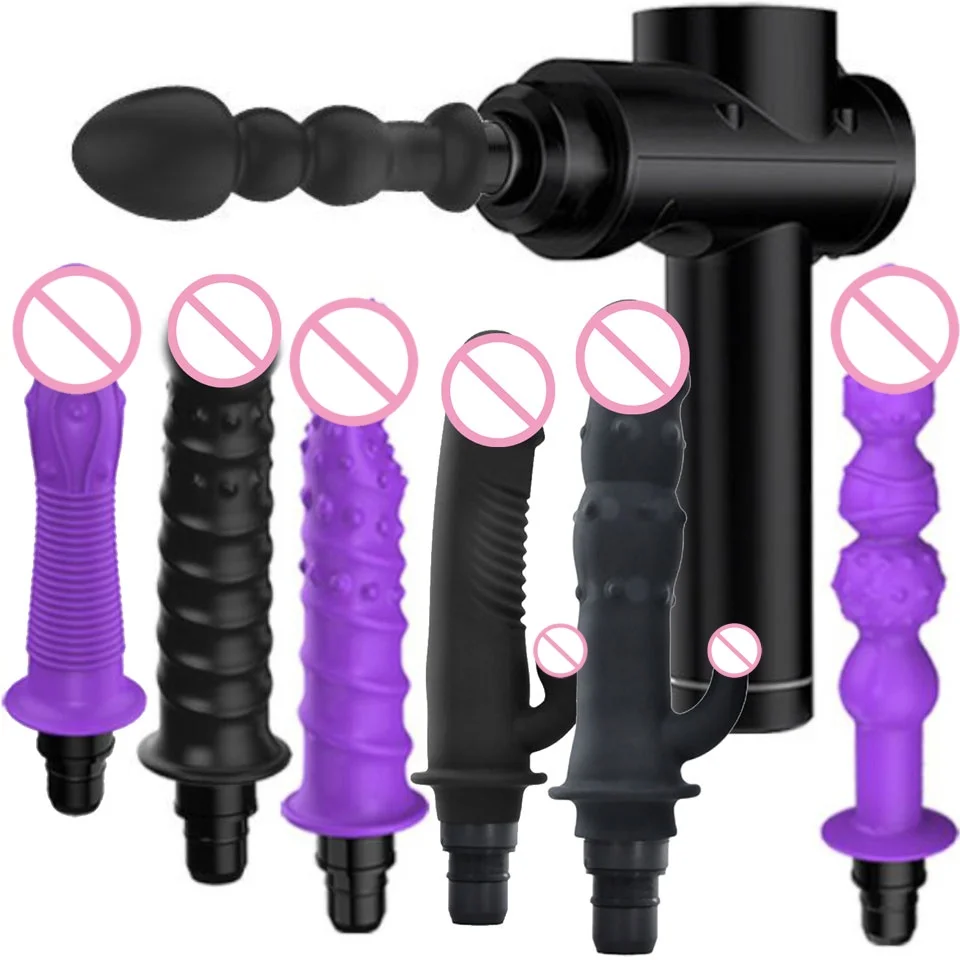 FREDORCH Massage Gun Head Sex Toy for Woman Men G-Spot Vagina Vibrator Anal Plug Butt Adults Female Masturbator Dildo Accessary - Image 2