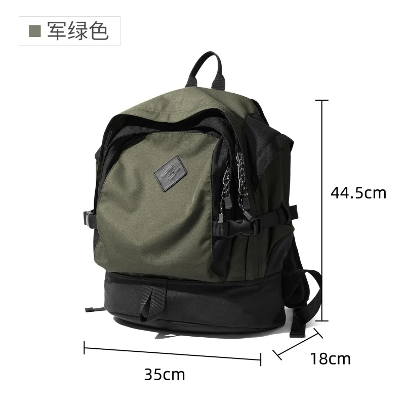 Multifunctional Backpack Men's Short-distance Travel Bag Outdoor Hiking Mountaineering Backpack Large-capacity Schoolbag