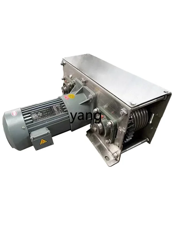 l'm automatic manure scraper thickened stainless steel scraper manure cleaning corner wheel wire rope electric box