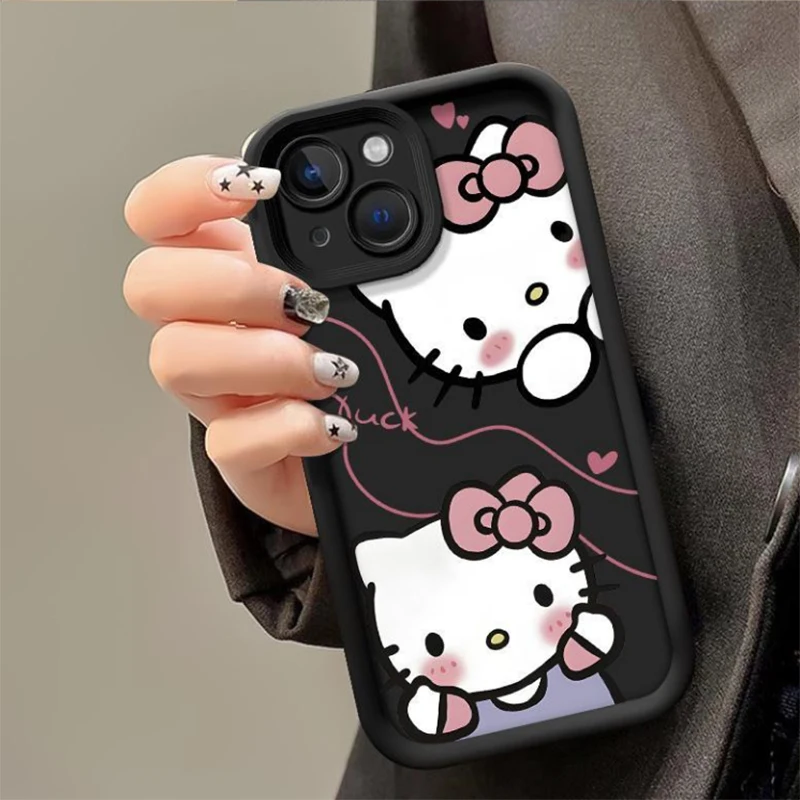 Original Sanrio Hello Kitty Phone Case For Samsung Galaxy A32 A52 A51 A31 A14 A24 A34 A54 A03S A13 A23 A33 A53 A30S