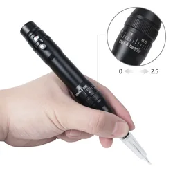 Black Professional Wireless Permanent Makeup Machine /Needles Cartridge