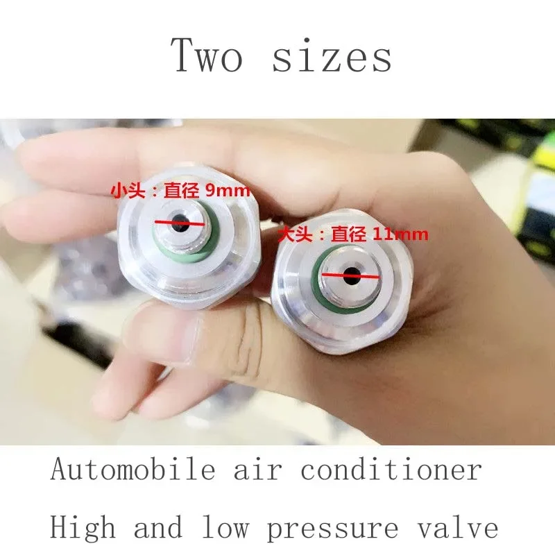 Pressure Sensor 9mm/11mm Binary For Valve Switch At High/Low Pressure Side Of General Conversion Accessory Air Conditioning Syst