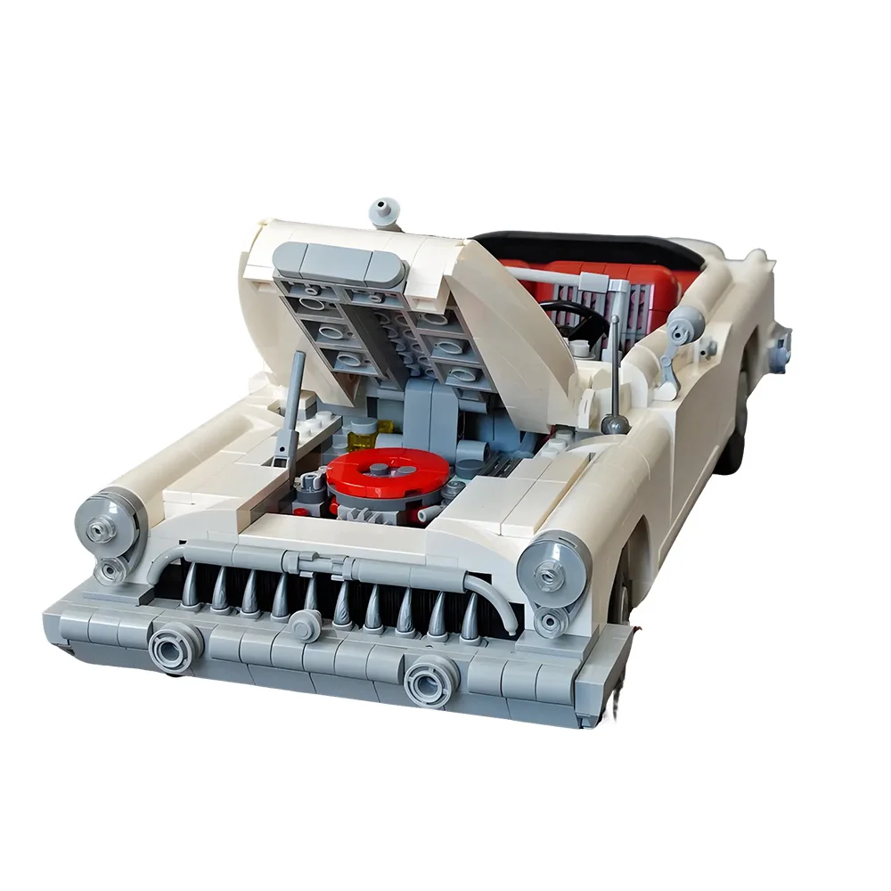 

MOC 1953 Buick Skylark Convertible Building Blocks Classic American Car Brick Toy Adult Gift Luxury Collectible