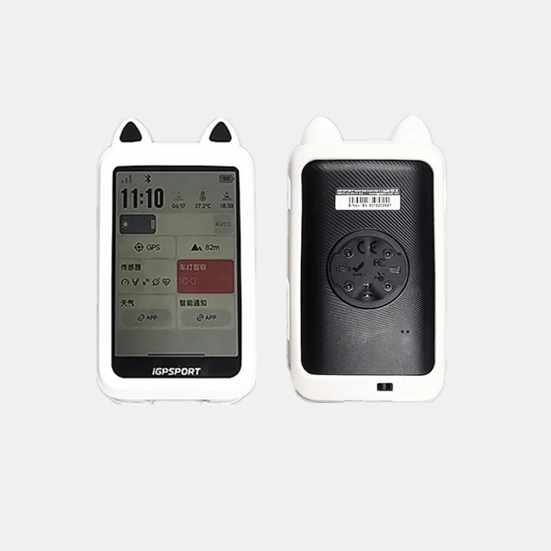 سيليكون لينة حافة شل واقية حامي الشاشة غطاء الفيلم ل iGPSPORT BiNavi GPS دراجة الكمبيوتر الجلد الملحقات