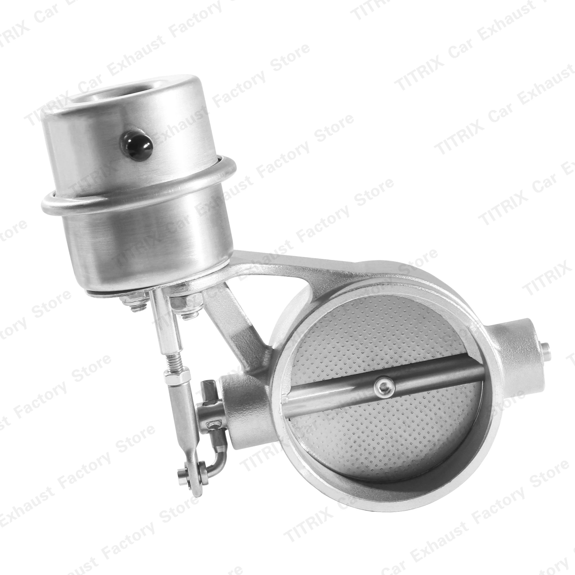 2'' 2.5'' 3'' Stainless Steel Exhaust Cutout Valve Set Vacuum Actuator Closed Style Exhaust Control Valve Kit Car Accessories