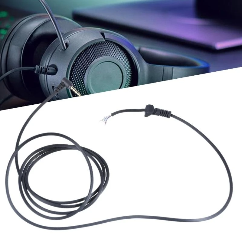 Hochwertiges Kopfhörer-Reparaturkabel, einfache Installation für Headset-Kabelersatz E74A – Detail 1