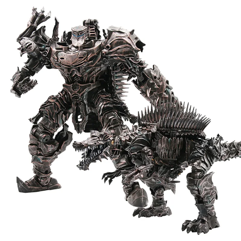 AOYI LS11-Robot transformable, figura de acción de Behemoth, Bellota antigua, película de aleación, líder de dinosaurios, colección de juguetes para niños, LS-11