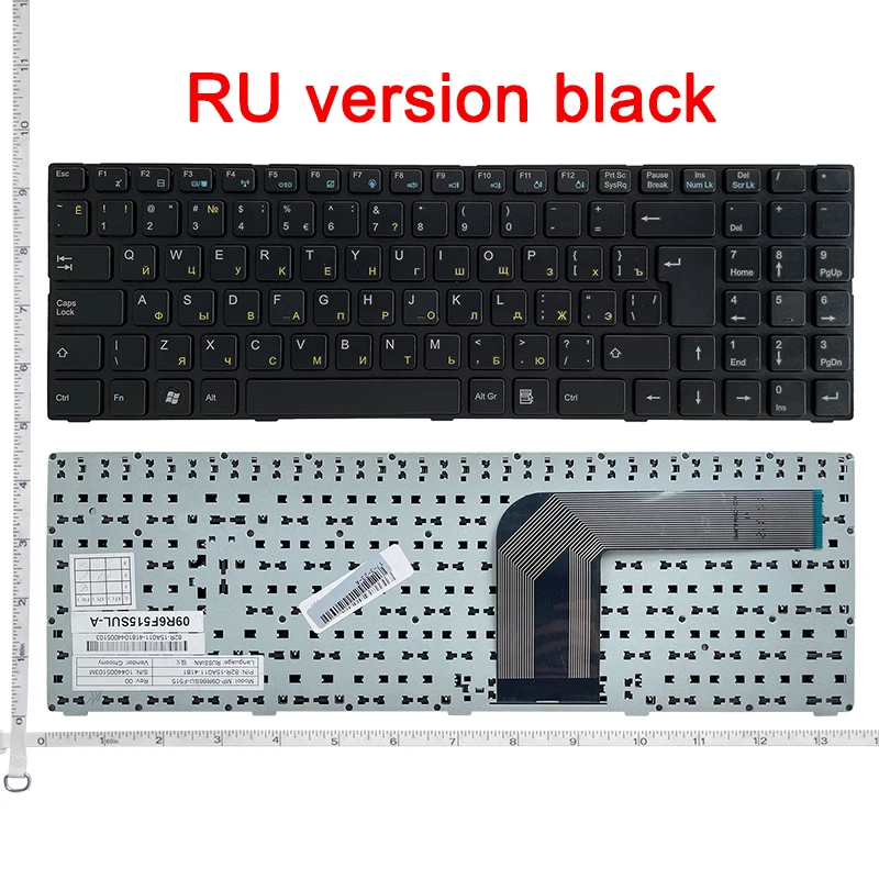 RU Laptop Keyboard For ADVENT MODENA M100 M101 M200 M201