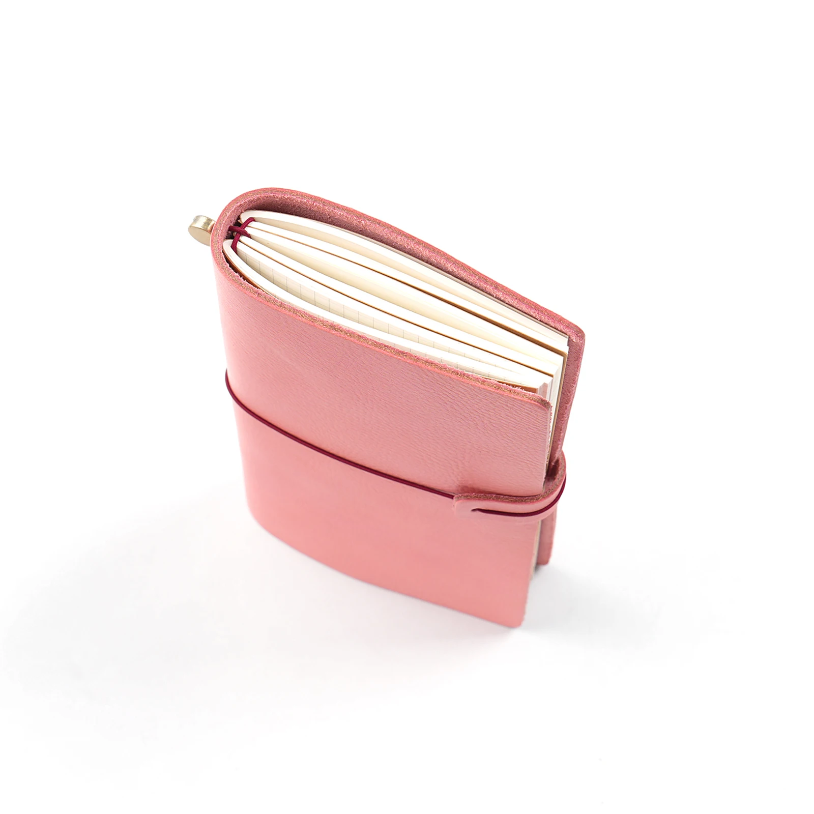 Moterm Compact Series Standard Size Traveler Notebook Full Grain Vegetable Tanned Leather Organizer Diary Sketchbook Planner