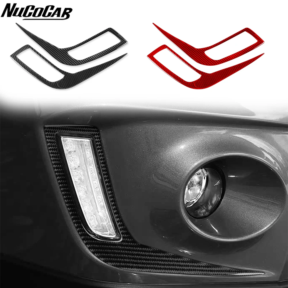 For Suzuki Vitara/Escudo LY 2015-2018 Carbon Fiber Daytime Running Lights Panel Car Accessories Exterior Decorative Stickers - view 2