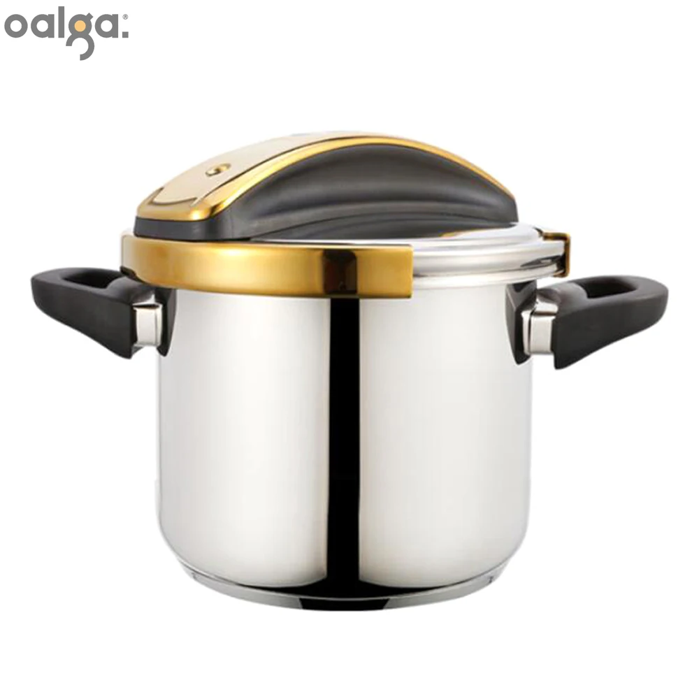 Universal Stainless Steel Pressure Cooker, Explosion Proof Household Gas Induction Cooker, Stew Cooking, 304