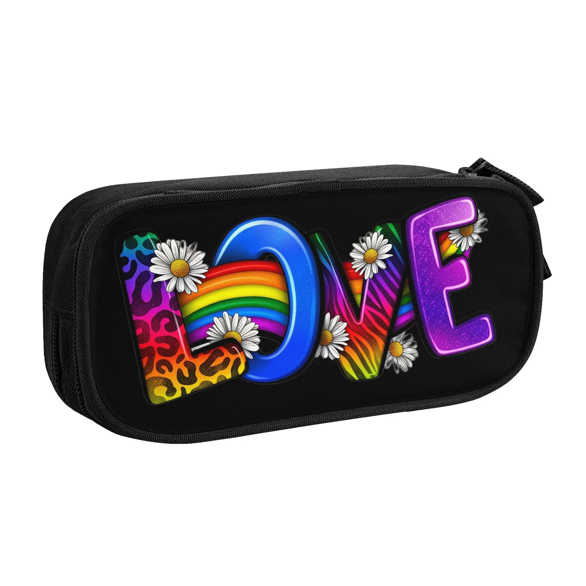 Equality Hurts No One LGBTQ Love Is Love  Kawaii Pencil Cases Boy Girl Large Capacity  Pencil Box School Accessories