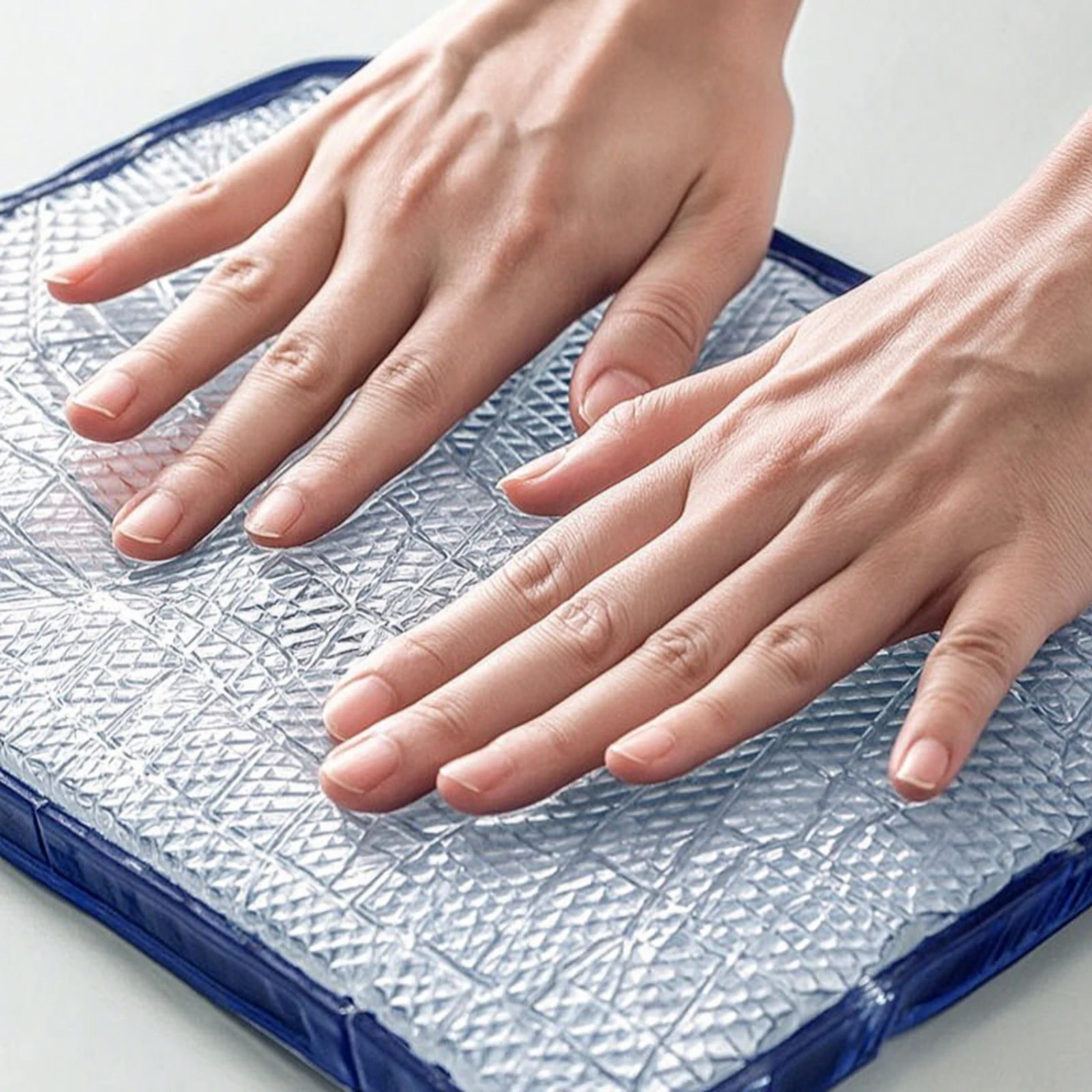 Gel Seat Cushion Low-Maintenance Cooling Seat Pad Gel Cushion with Textured Surface Long-Lasting Reusable Cooling Pad Dry