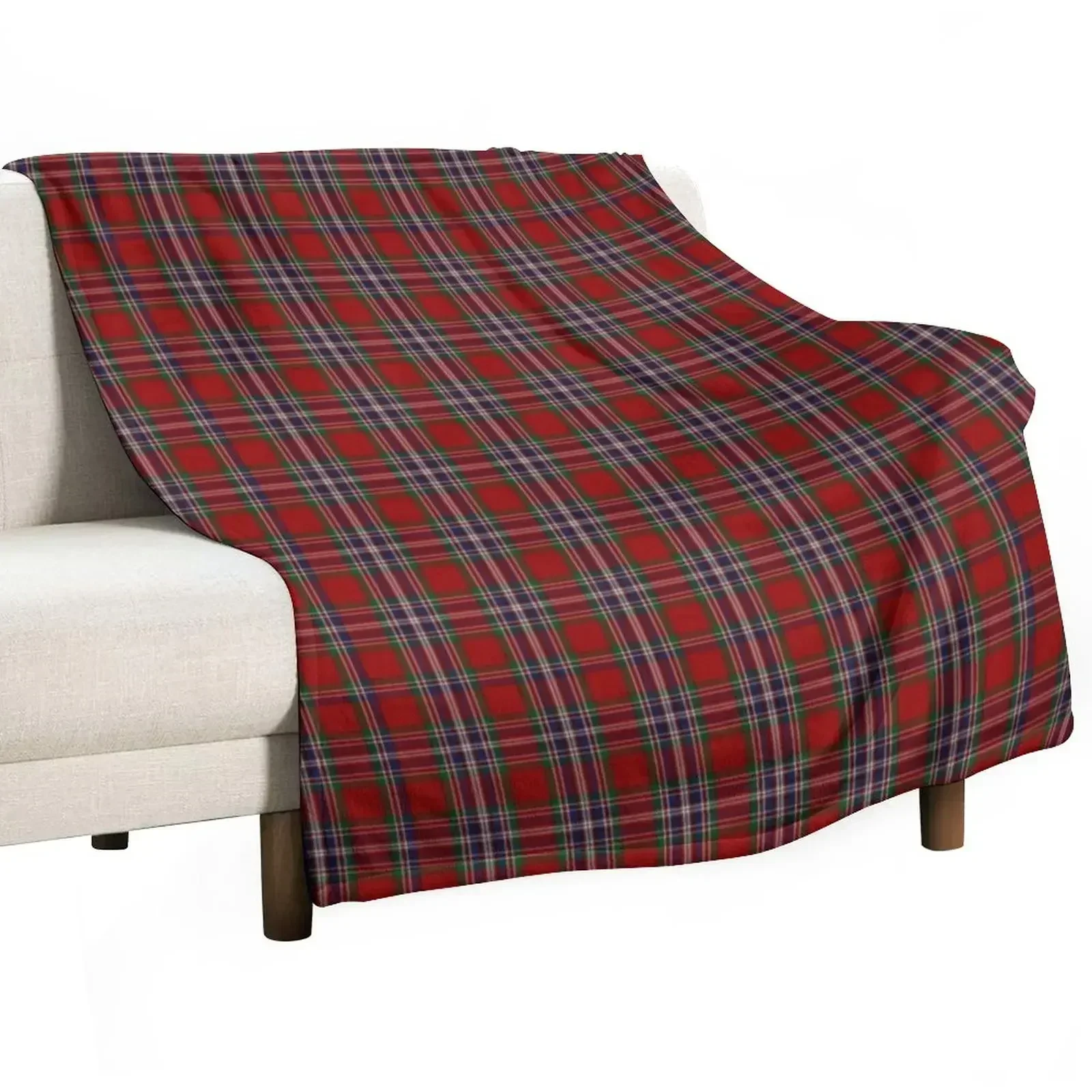 MacFarlane Clan Tartan (McFarlane) Throw Blanket Soft Plaid Bed Fashionable Blankets