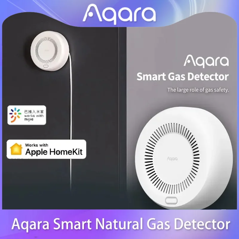 Aqara Smart Natural Gas Detector Zigbee Gas Leak Alarm Intelligent Linkage Smart home security For Xiaomi mi home APP