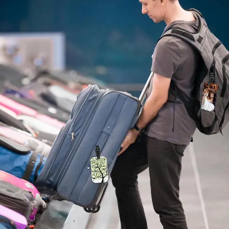 Étiquettes de Transfert de Chaleur Robustes et Légères, Accessoire de Sublimation, Valise Multifonctionnelle, Artisanal, Réutilisable, pour Bagages d'Extérieur, 10X