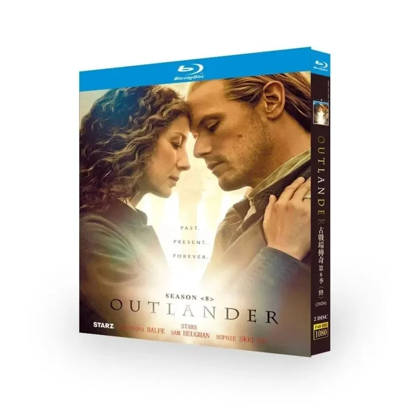 Outlander Season 8 (2026) HD 2-Disc All Region free New Boxed Blu-ray disc