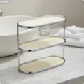 Silver Cream 3-tier