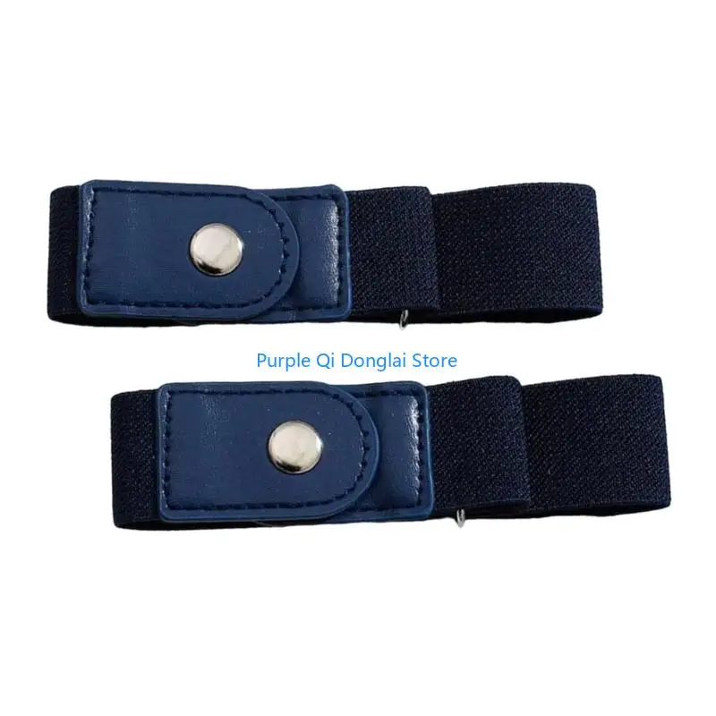 L21E Quick Button Pant Belt Jean Button Belt Invisible Belt Tighten Waist Button