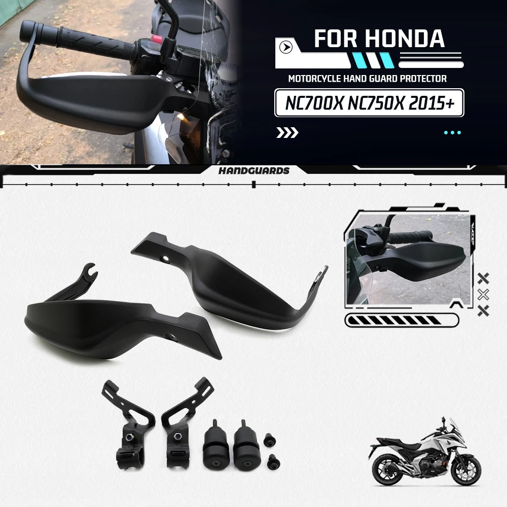 

For Honda NC700X NC750X NC750S NC 700 750 X 2015-2024 Motorcycle Accessories Handle Bar Hand Guard Handguard Protector