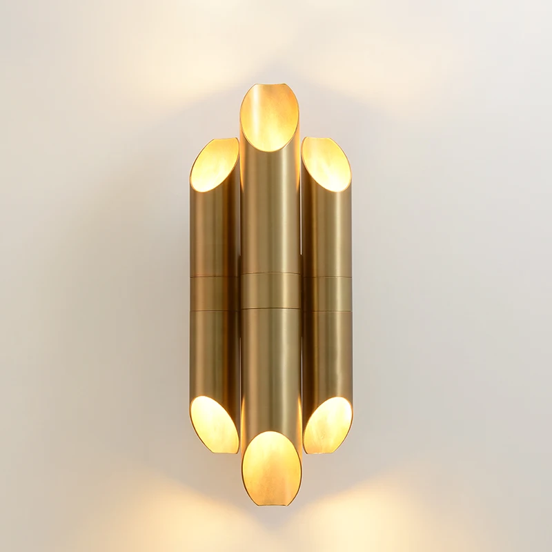 Nordic Led Wall Lamp Postmodern Gold Iron Wall Lamps For Living Room Bedroom Decor Creative Bedside Wall Light Bathroom Fixtures