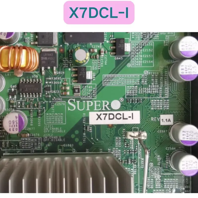 Second-hand X7DCL-I 771 Server Motherboard 5100 Support 54 CPU Dual Channel Motherboard Functional test OK Fast delivery