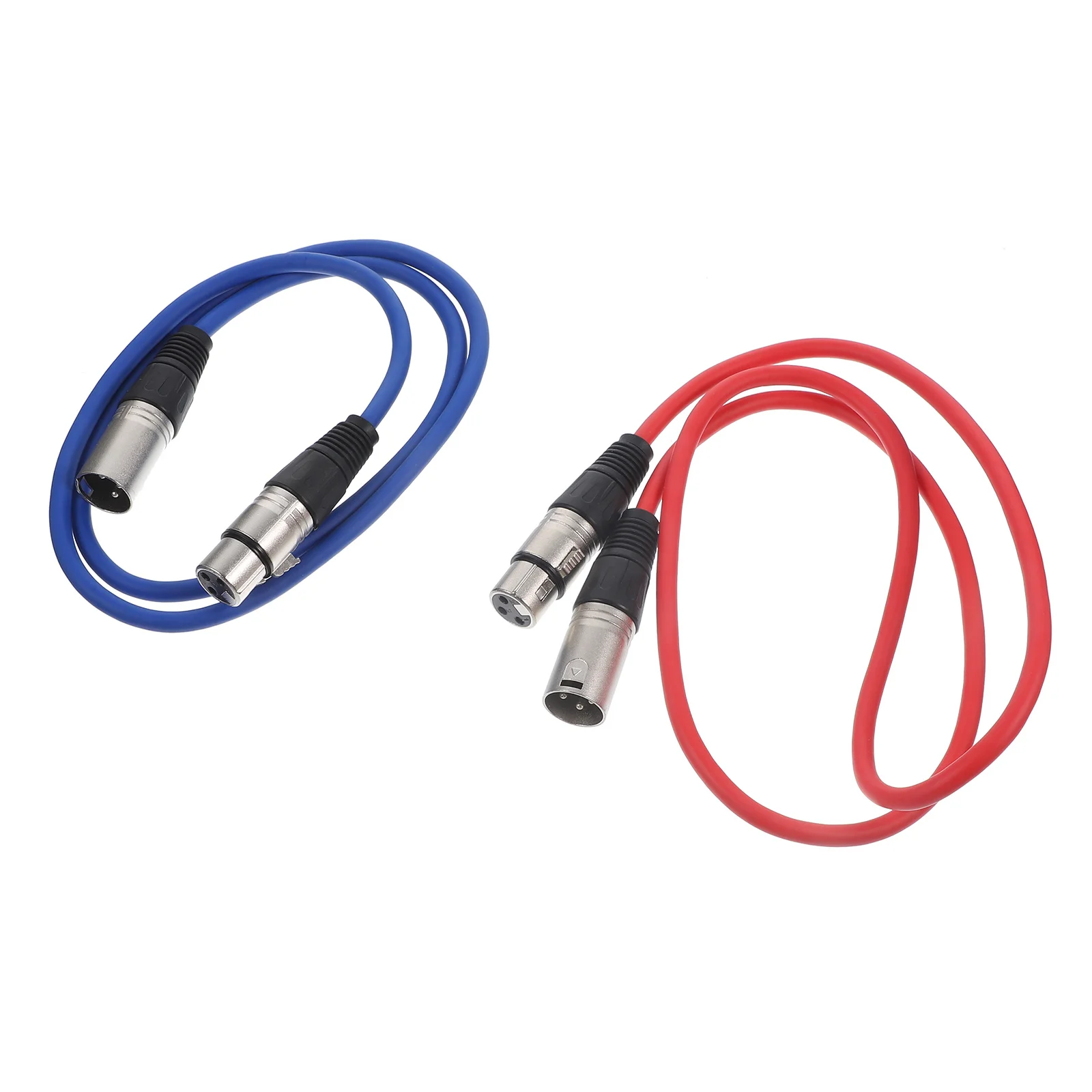 

2Pcs Male to Female Audio Microphone Cable Balanced Oxygen-Free Copper Cable for Live Performance Mixer Speaker