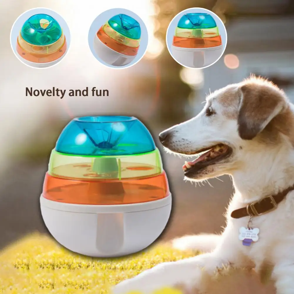 

Dog Feed Toy Funny Bite Resistant ABS Dog Puppy Leaky Food Ball Pet Supplies