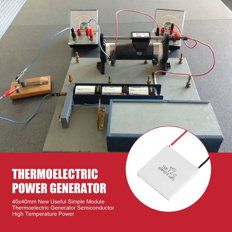 40X40mm New Useful Simple Module Thermoelectric Generator Semiconductor High Temperature Power