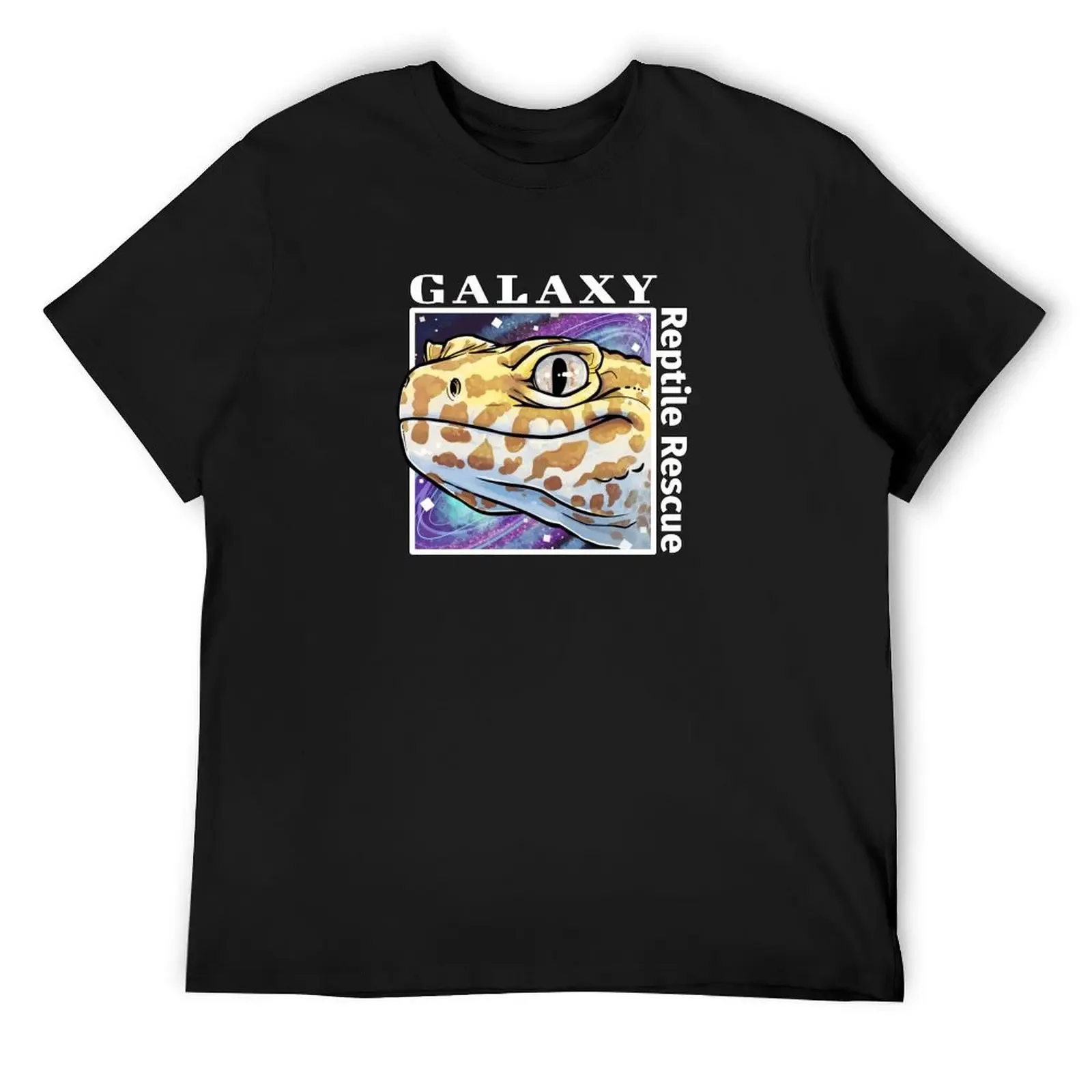 

Galaxy Reptile Rescue (White) T-Shirt affliction shirts summer tops shirts graphic tees baggy shirts tee for men