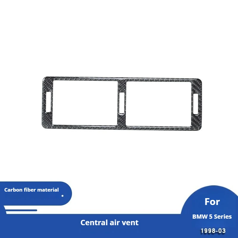 

For BMW 98-03 5 Series E39 Carbon Fiber Interior Modification Parts Central Control Trend Decorative Sticker
