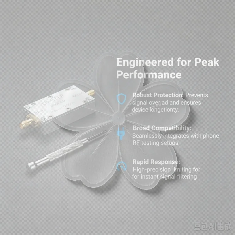 PIN Diode RF Limiter SMA Interface 10M 6GHz 0dBm 10dBm 20dBm Small Size for Test Bench and RF Module Application
