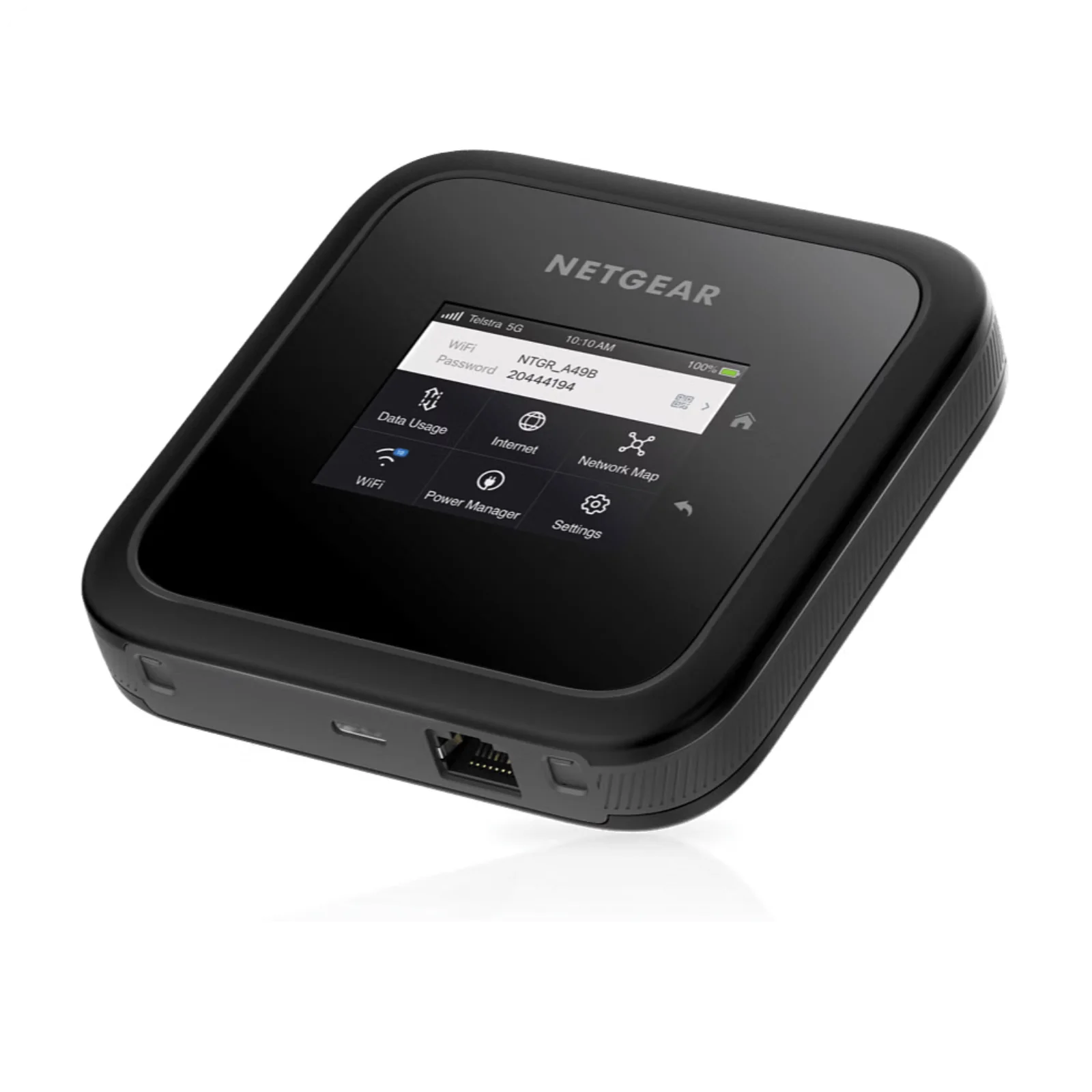 Nighthawk M6 MR6110-1TLAUS 5G WiFi 6 모바일 라우터로 N78 지원 잠금 해제 NETGEAR