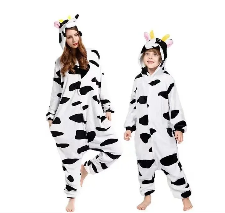 Adult Men Women Onesie One Piece Pajamas Cosplay Cartoon Costume Halloween Christmas Sleepwear Jumpsuit Homewear - view 4
