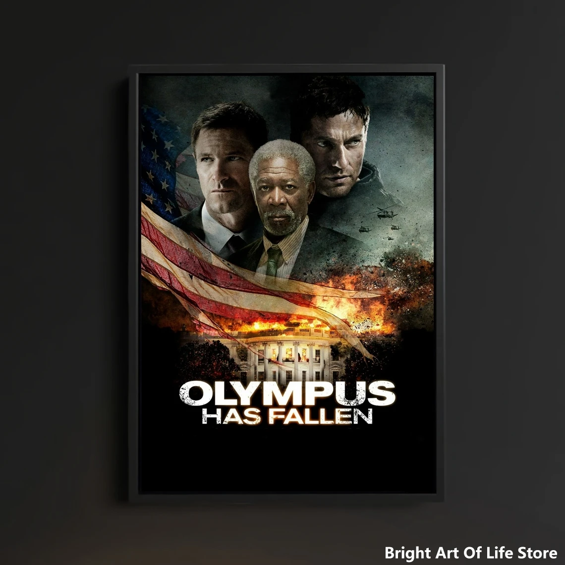 

Olympus Has Fall (2013) постер фильма «Звездный актер» художественная Обложка Печать на холсте декоративная живопись (без рамки)