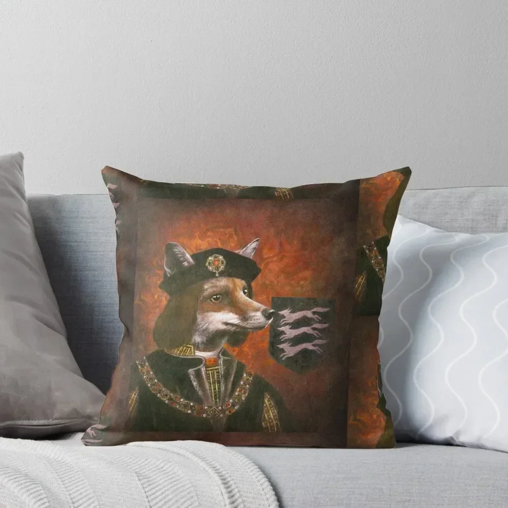 King Richard Richard III Fox Throw Pillow pillow cover luxury Sofas Covers Sofa Cushions Cover pillow