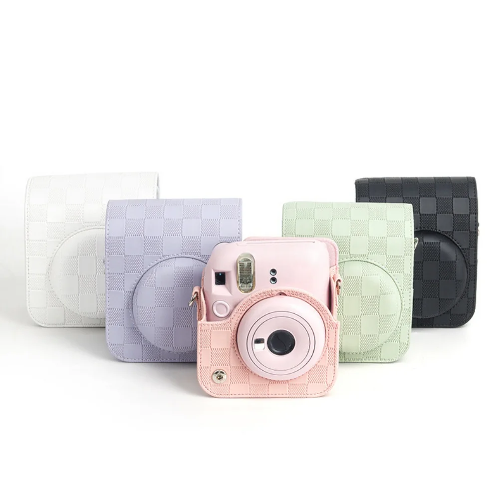 Camera Bag For Fujifilm Instax Mini 12 Instant Camera Accessories Travel Protective Camera Case Cover With Adjust Shoulder Strap