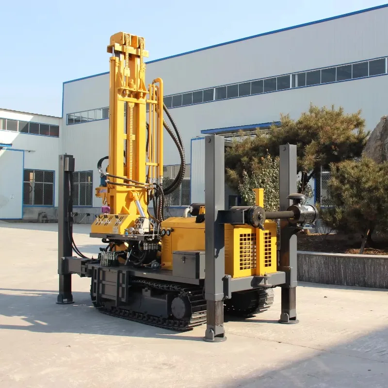 Customized Trailer Mounted Water Well Drilling Rig 200mm Borehole Water Well Drilling Rig Machine