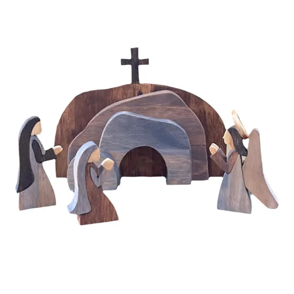 

Wooden for Cross Ornaments Christ Wall Hanging Table for Cross for Home Altar Chapel Church Decoration Christian Gift Crafts