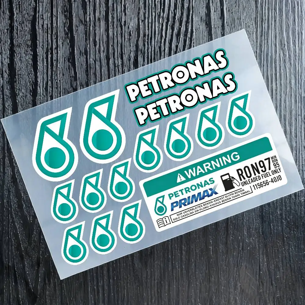Stickers For PETRONAS Moto Sticker Auto Body Bumper Windows Motorcycle Laptop Walls Vinyl Decal Car Tuning Accessories