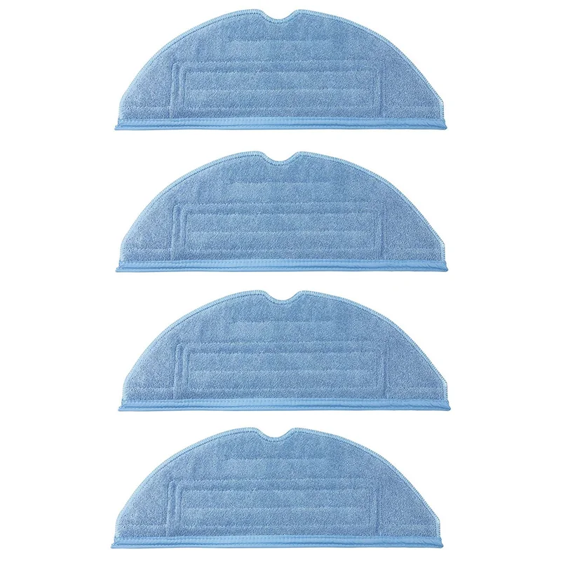 A44T 4X Replacement Mops Rag Cloths Mop Pads For Roborock S7 Vacuum Cleaner Sweeper Accessories