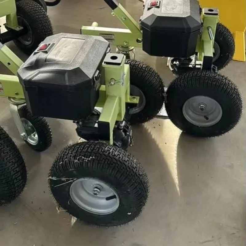 Adjustable Electric Trailer Trolley Tug Tractor Cart For Maneuvering Finger Trailers Customized 24V 7 AH Trailer Parts 3 Km/h