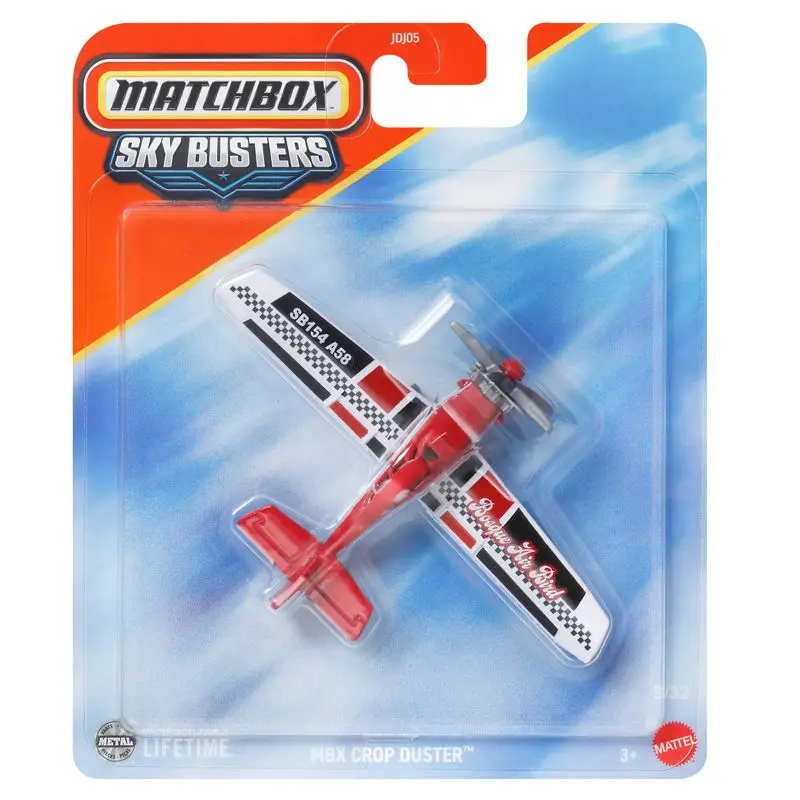 2025 ماتيل علبة الثقاب نموذج سكاي باستر سيتي بطل محاكاة الطائرات بوينغ 747 سكاي هوك الطائرات جمع سبيكة لعبة مجسمة هدية #4