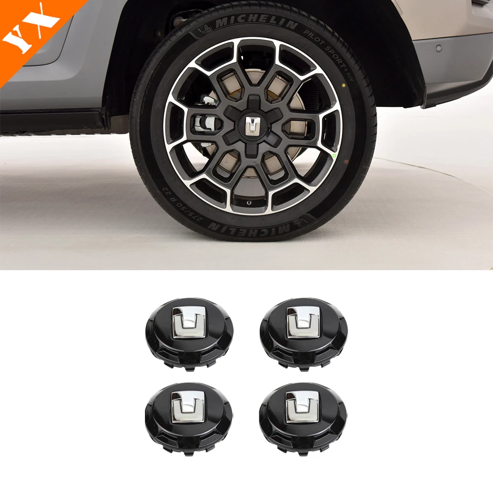 

For GWM Tank 700 hi4t Accessories 2024 Car Wheel Hub Cover Logo Original Crystal Wheel Hub Cover Logo Axle Head Center Cover