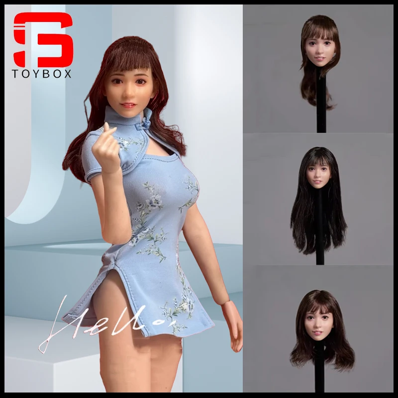 Z6TOYS ZC011 1/6 Xiaocai Ruchome Oczy Głowa Rzeźbiona Model Pasuje do 12'' Żołnierki Figurka Akcji Lalki